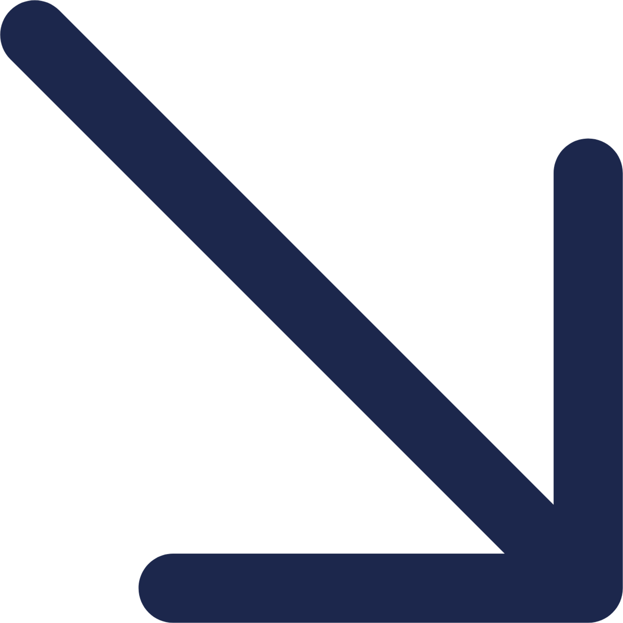 Arrow Right Down icon