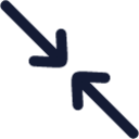 arrow shrink icon