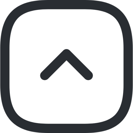arrow square up icon