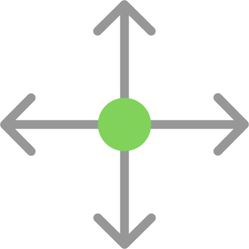 arrow star 6 icon