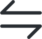 arrow swap horizontal icon
