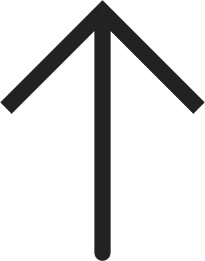Arrow top light icon