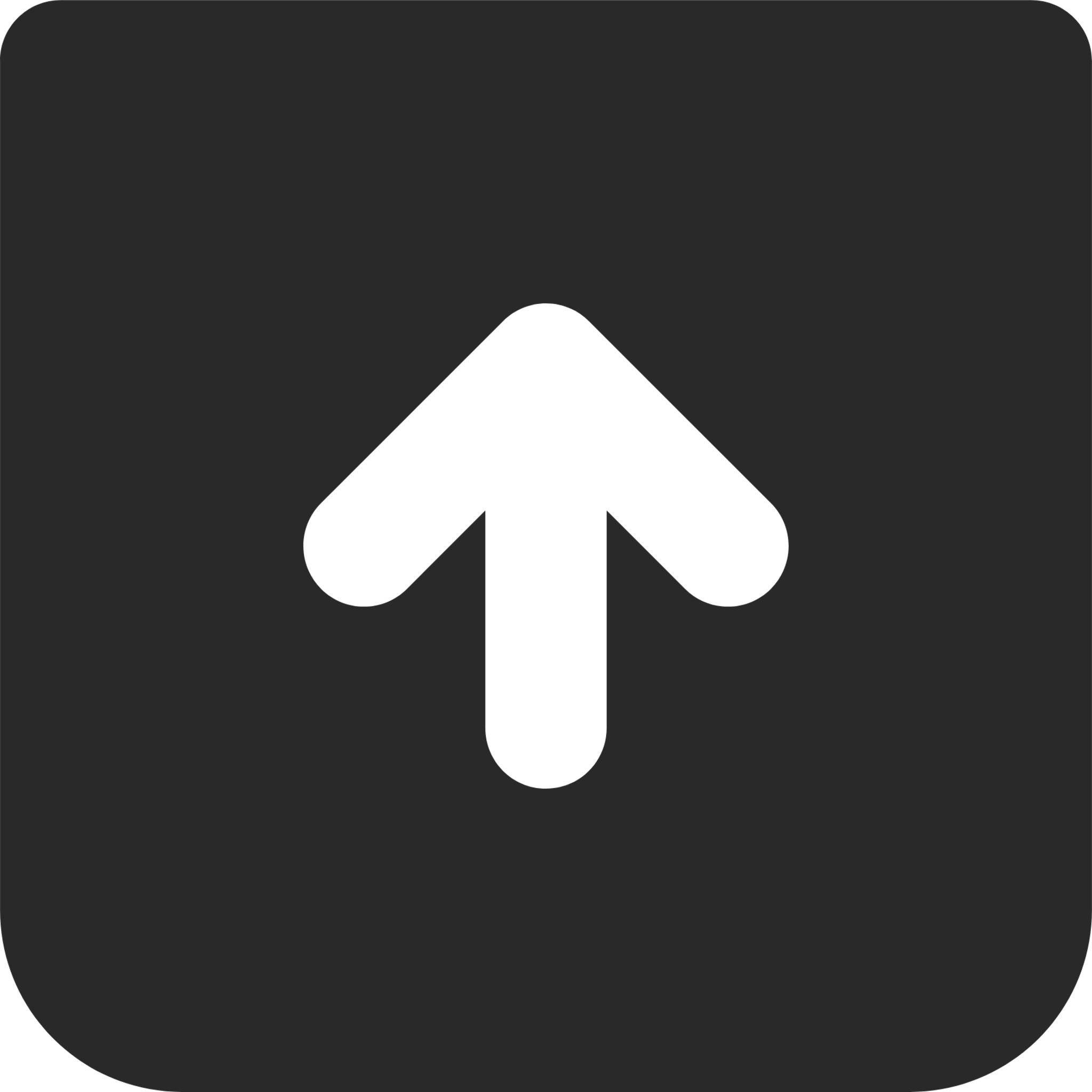 arrow up 3 square icon