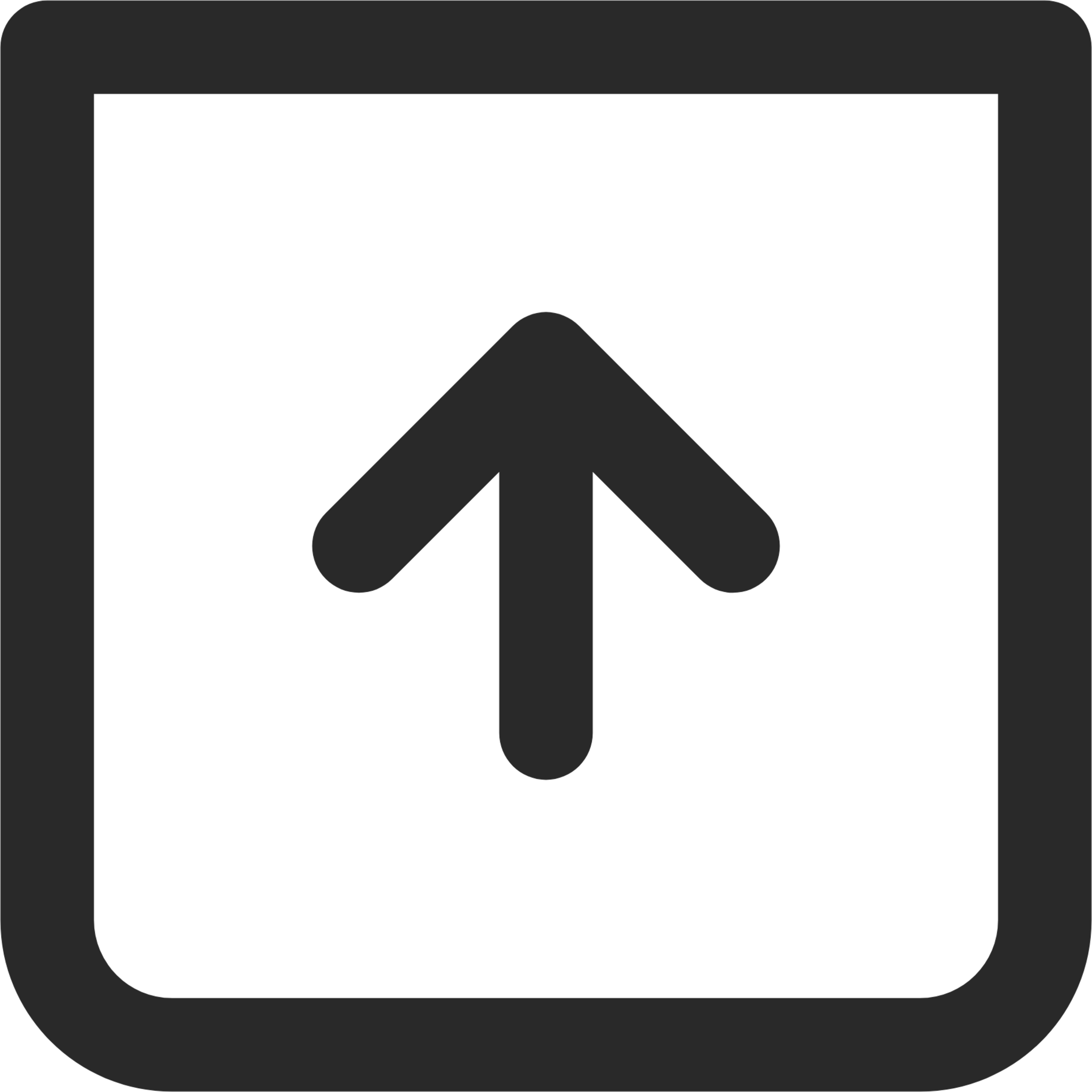 arrow up 3 square icon