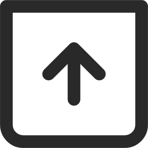 arrow up 3 square icon