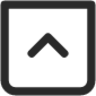 arrow up 4 square icon