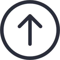 arrow up circle icon