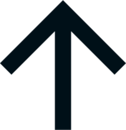 arrow up line icon