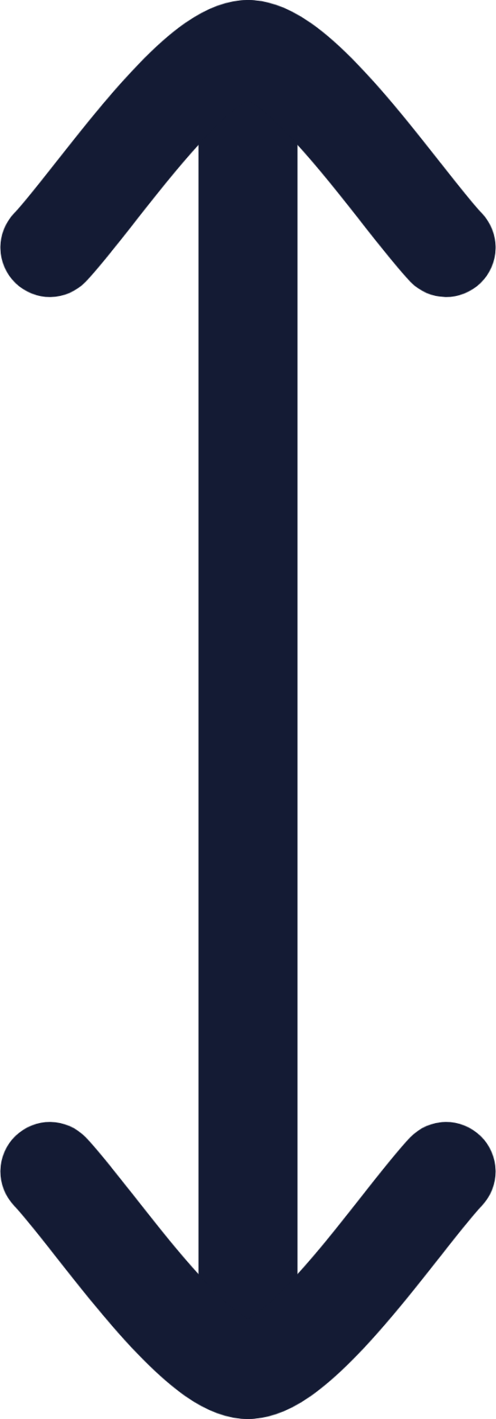 arrow vertical icon