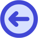 arrows left circle 1 arrow keyboard circle button left icon