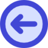 arrows left circle 1 arrow keyboard circle button left icon