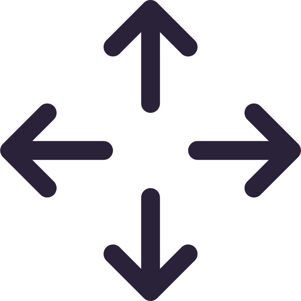 arrows move icon