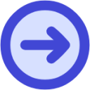 arrows right circle 1 arrow keyboard circle button right icon