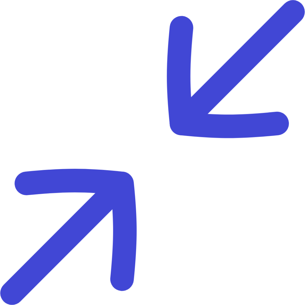 arrows shrink 3 icon