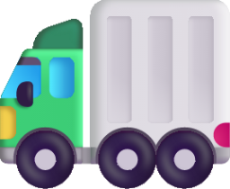 articulated lorry emoji