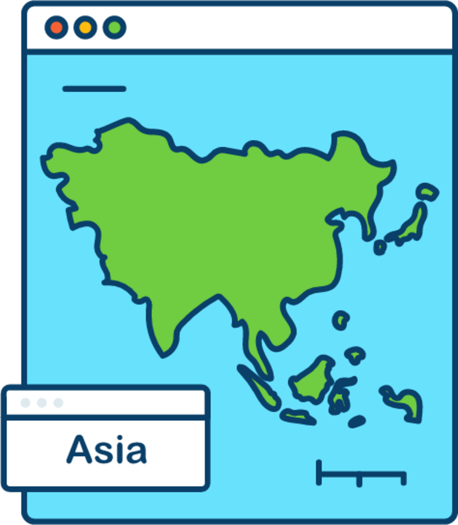 Asia illustration