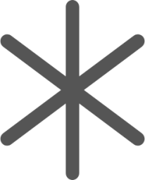 asterisk icon