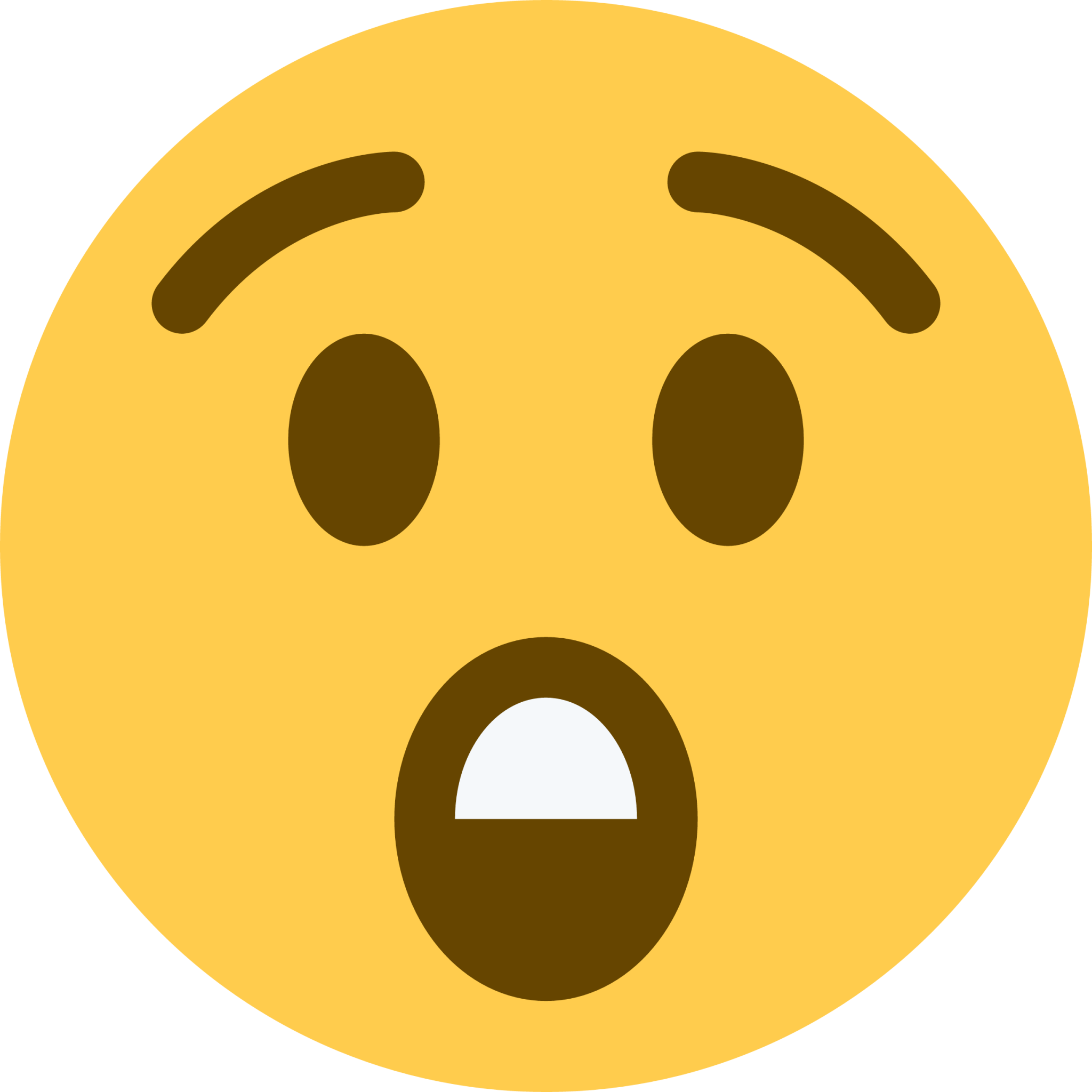 😲 Astonished Face Emoji, Shocked Emoji