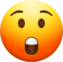 Astonished Face emoji