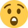 astonished face emoji