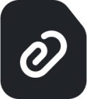 attachfile (rounded filled) icon