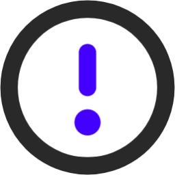 attention circle icon