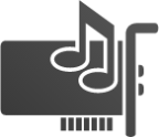 audio card icon