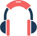 audio melody music headphones 42 icon