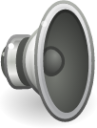 audio speaker left side icon