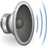 audio speaker left side testing icon