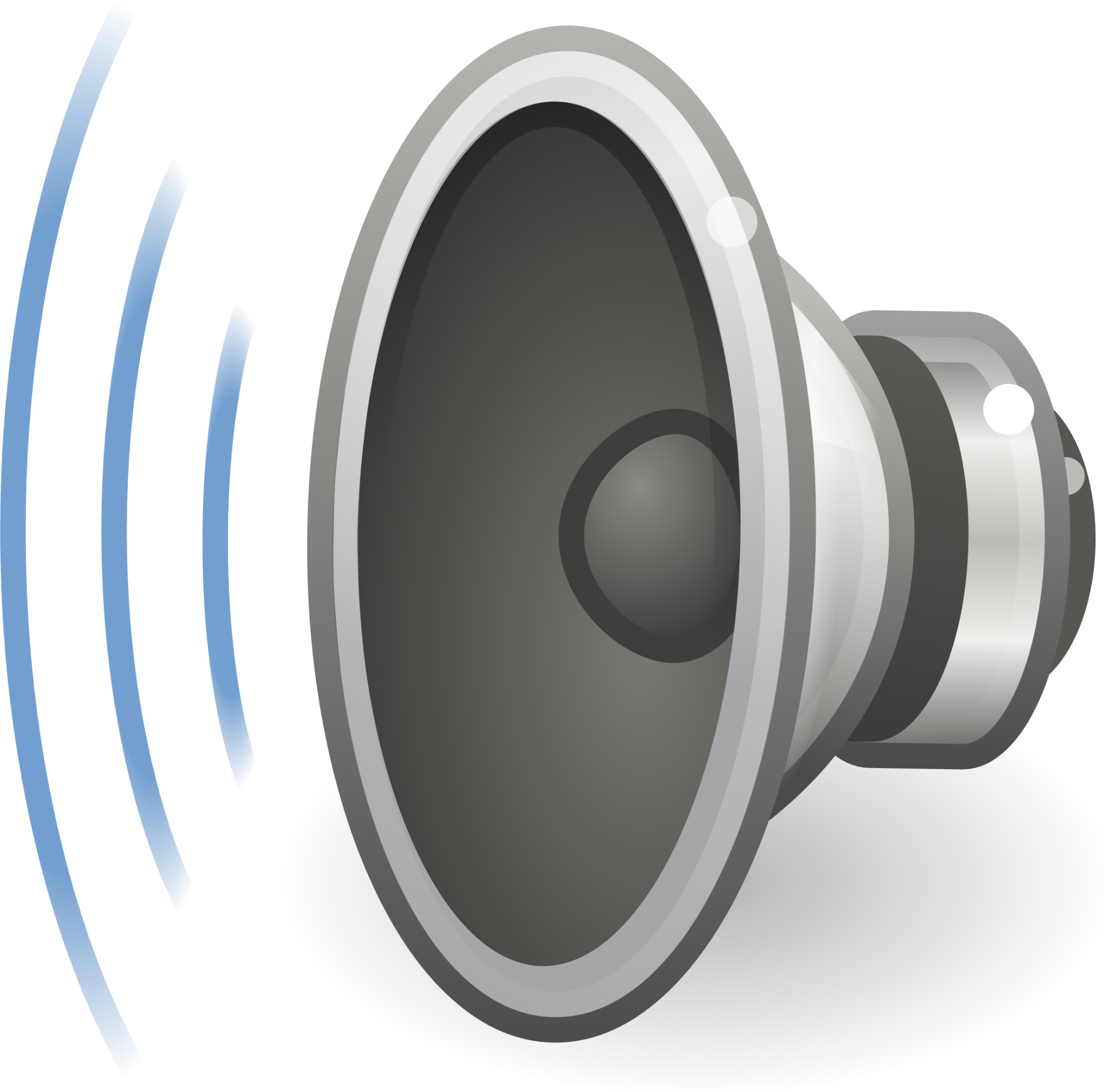 audio speaker right side testing icon