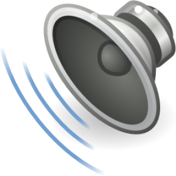 audio speaker right testing icon