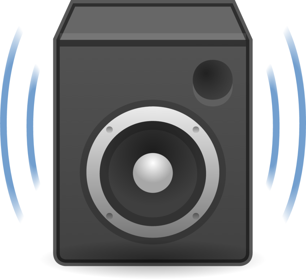 audio subwoofer testing icon