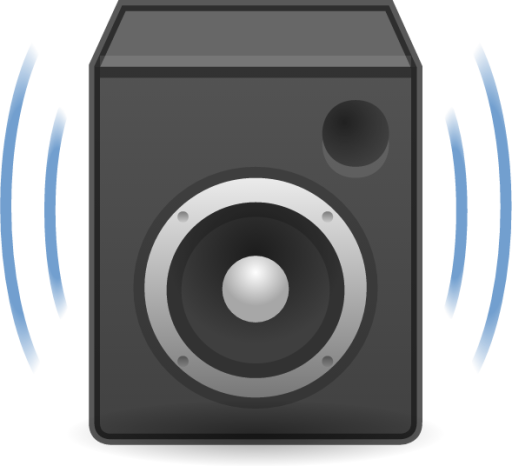 audio subwoofer testing icon