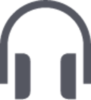 audio volume headphones symbolic icon