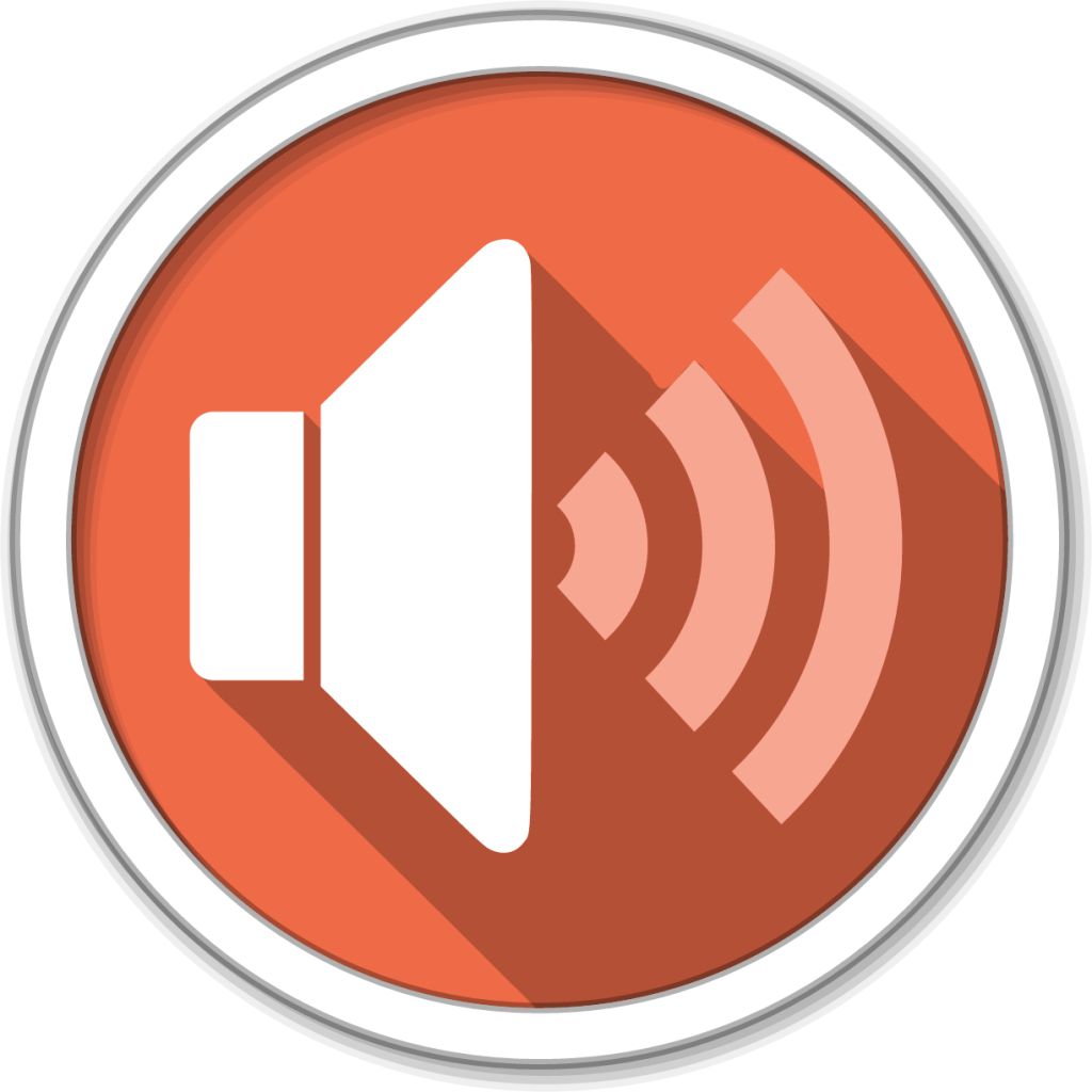 audio volume low zero panel icon