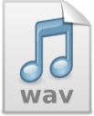 audio x wav icon