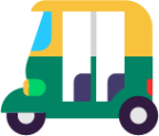 auto rickshaw emoji