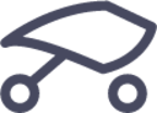 autonomous pod1 transportation icon
