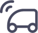 autonomous vehicle transportation icon
