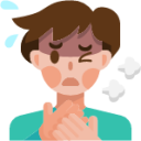 avatar breath man shortness sick illustration