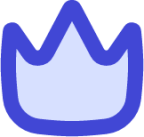 award crown reward social rating media queen vip king crown icon