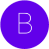 B letter icon