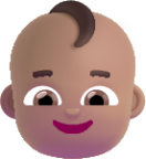 baby medium emoji