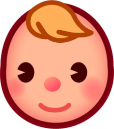 baby (plain) emoji