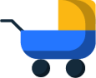 baby stroller illustration