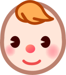 baby (white) emoji