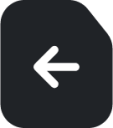 backfile (rounded filled) icon