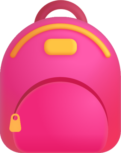 backpack emoji