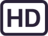 badge hd icon